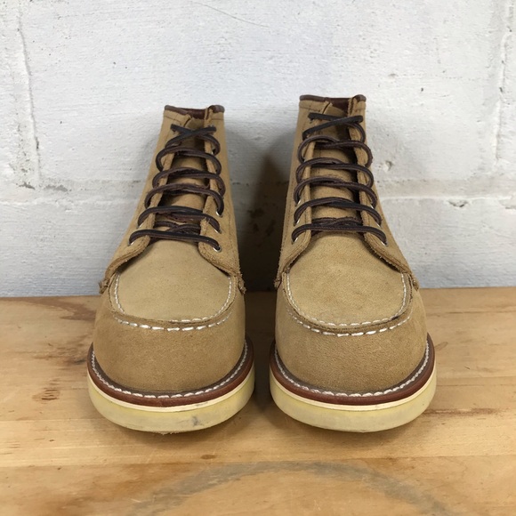 Red Wing Shoes Womens 9.5B Classic Moc Boots 2nds - Picture 2 of 14